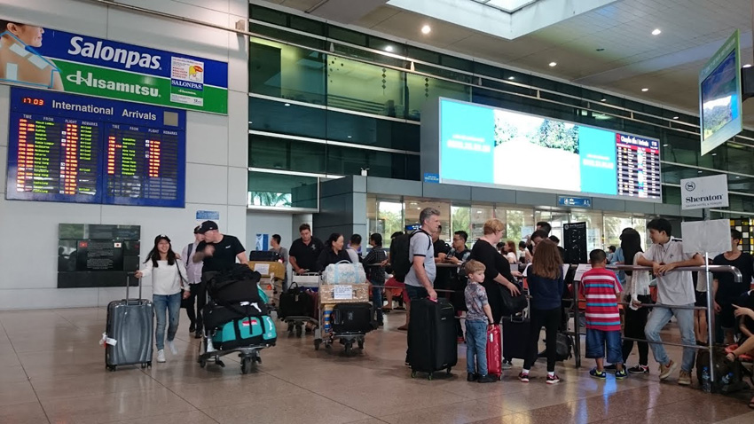 Luggage storage information for Tan Son Nhat international airport