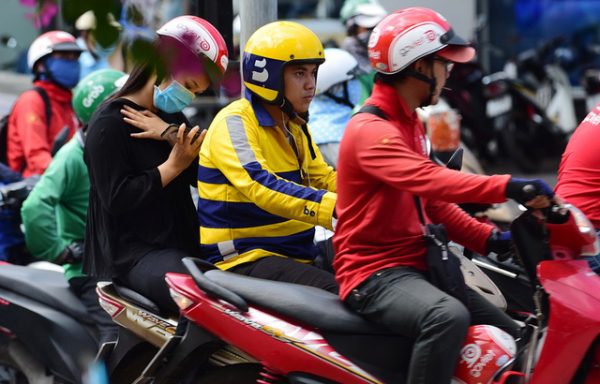 Technologie-Fahrrad in Vietnam